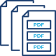 three-pdf-links-on-paper