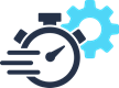 moving clock and gear